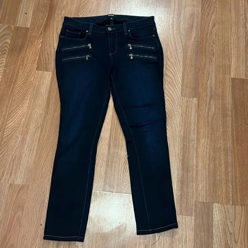 Paige Edgemont Dark Wash Jeans Sz 28
